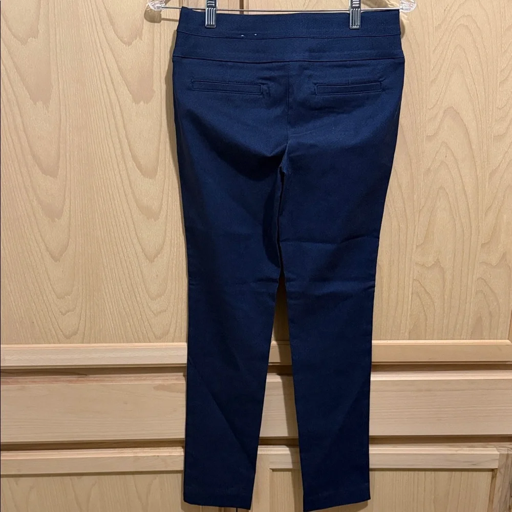 Candies Audrey Pullon Navy Blue Slim Fit Pants - Picture 4 of 11